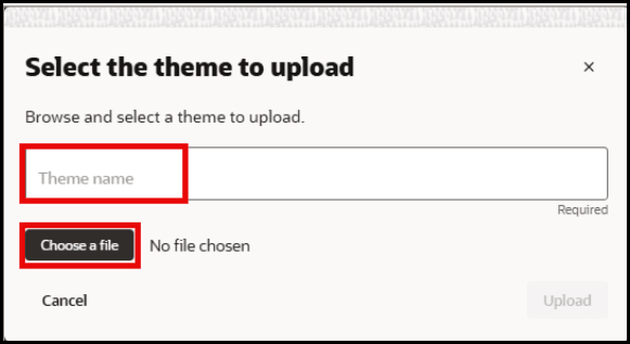 Choose File Choose File