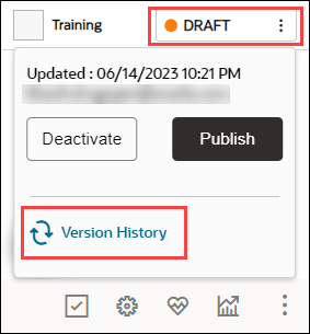 version history
