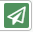 paper airplane icon