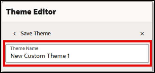 New Custom Theme New Custom Theme