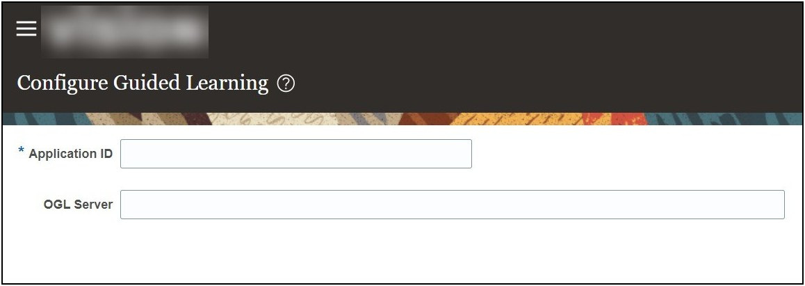 config page