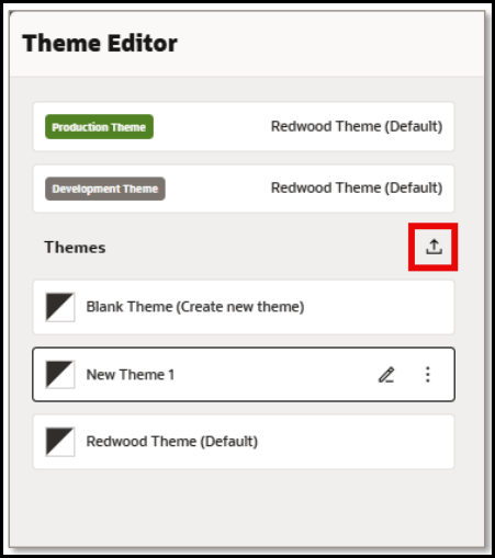Upload Theme Upload Theme