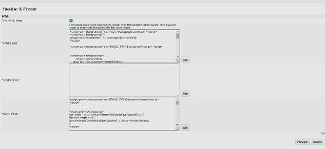 image of header and footer menu image of header and footer menu