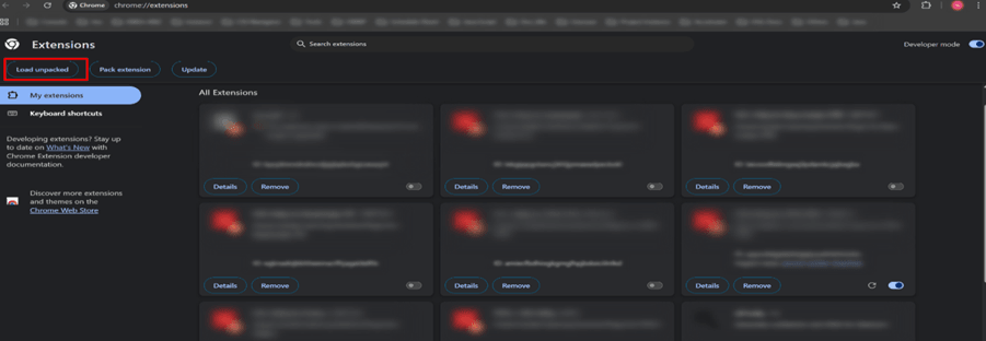 Load Unpacked Load Unpacked