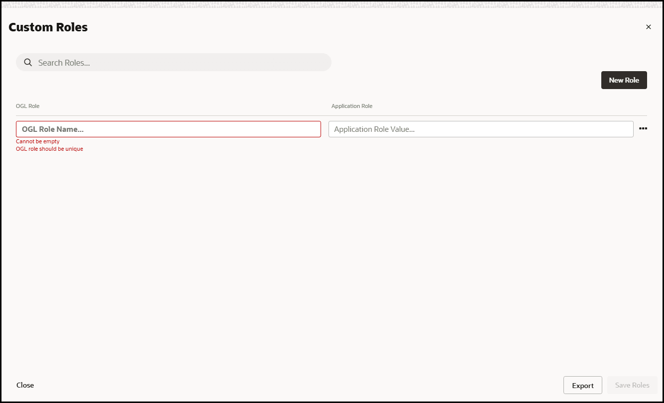 Custom Roles Custom Roles