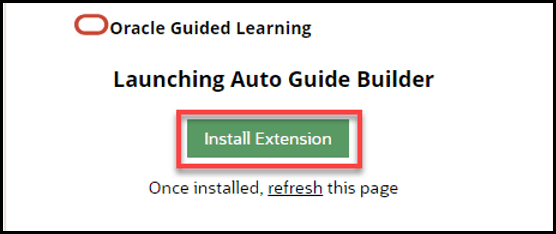 Install Extension Install Extension