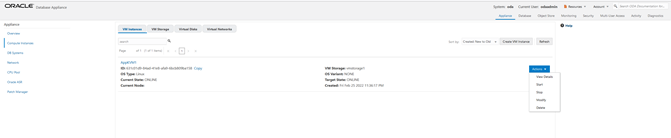 Modify VM Instance