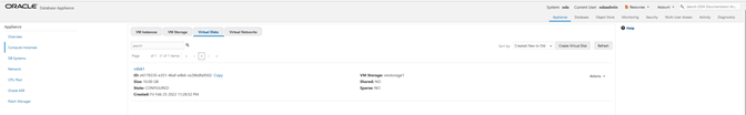 Virtual Disk Created