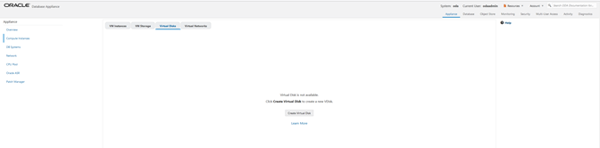 Virtual Disk tab