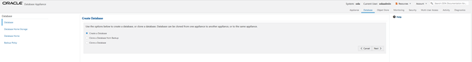 Create Database