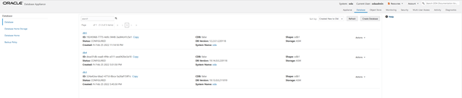 Create Database