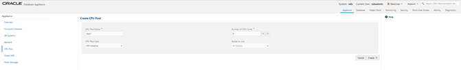 Create CPU Pool