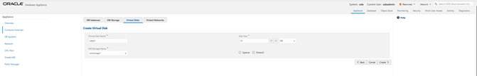 Create Virtual Disk