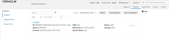 Databases Information