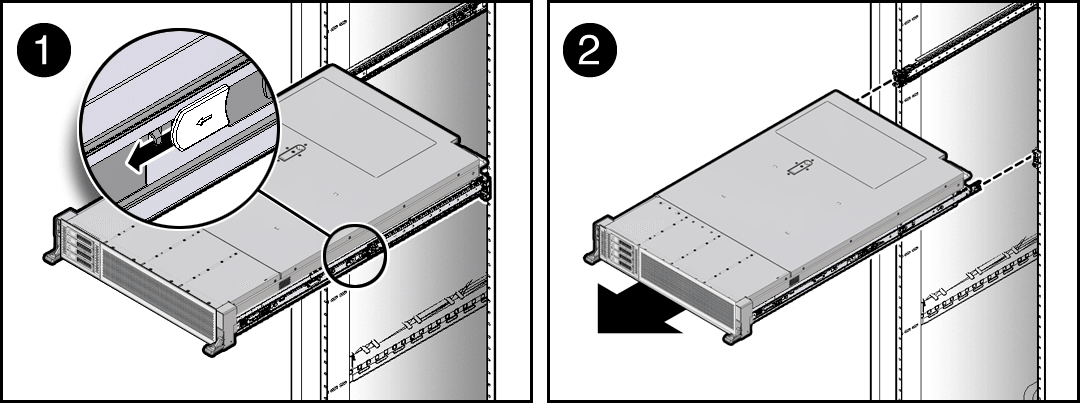 Description of aog-249_removing-server.png follows Description of aog-249_removing-server.png follows
