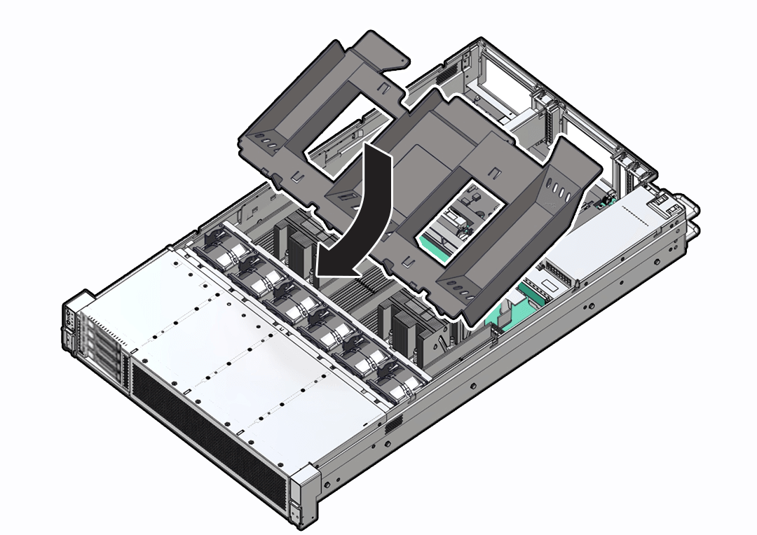 Description of aog-54_install-air-baffle.png follows Description of aog-54_install-air-baffle.png follows