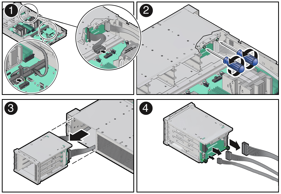 Description of mm-10574_remove-disk-backplane-cables.png follows Description of mm-10574_remove-disk-backplane-cables.png follows