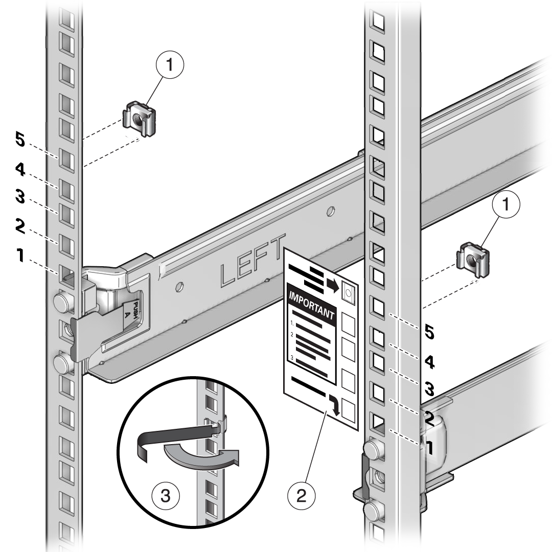 Description of g5890-install_cage_nuts.png follows