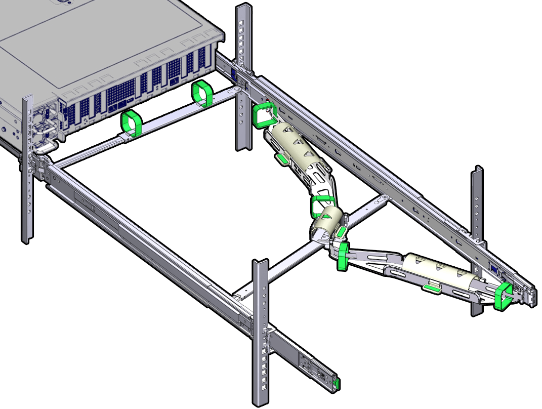 Figure showing the CMA fully extended.