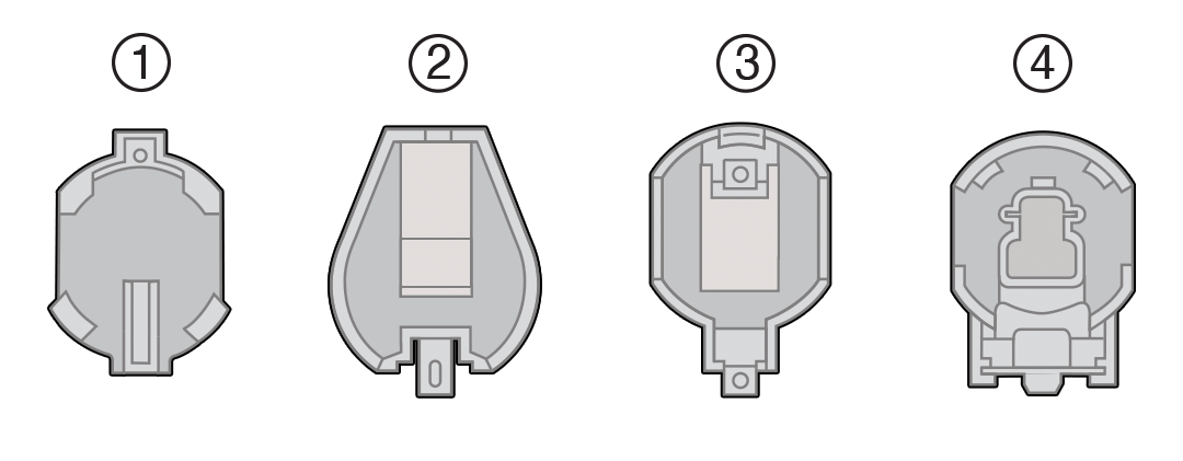 Figure showing the system battery options.