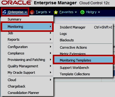 select monitoring template