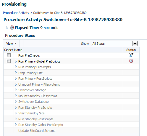 Operation activity Operation activity