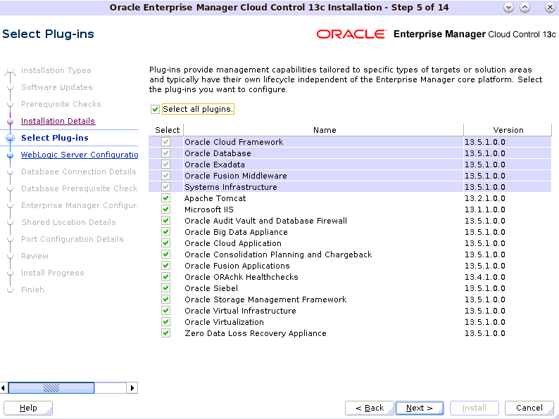 install oracle enterprise manager for mac