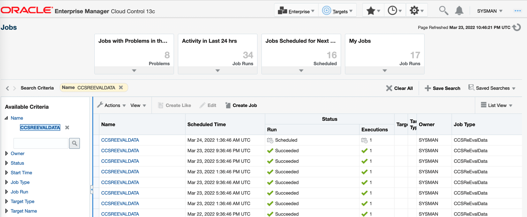 DBSAT Job Overview