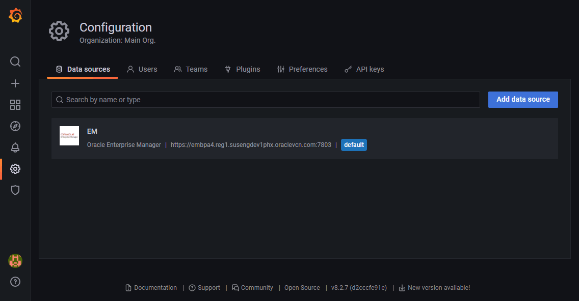 Image illustrates Enterprise Manager site login Image illustrates Enterprise Manager site login