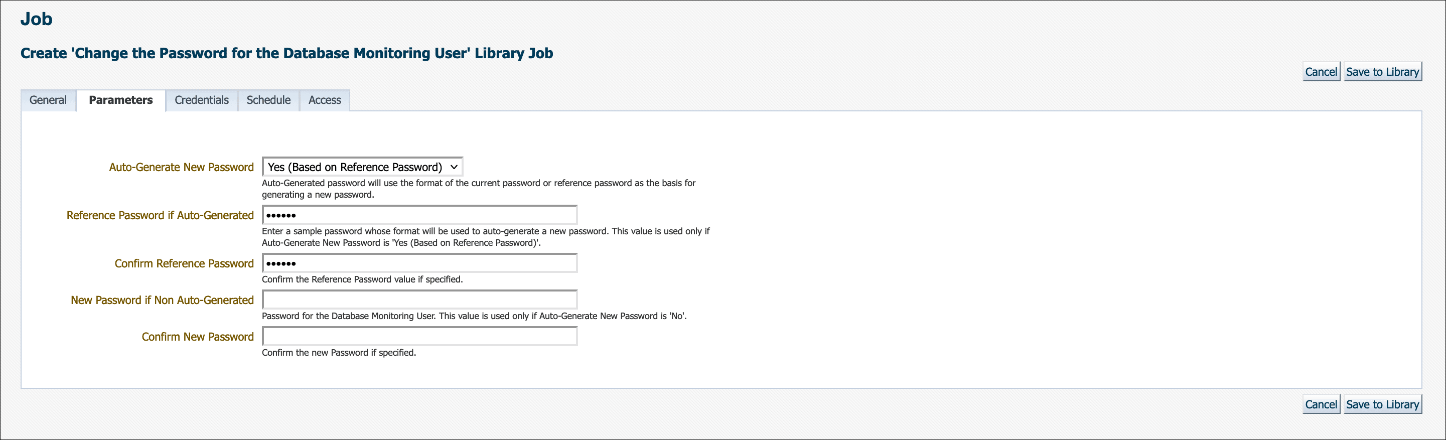 Auto-Generate New Password