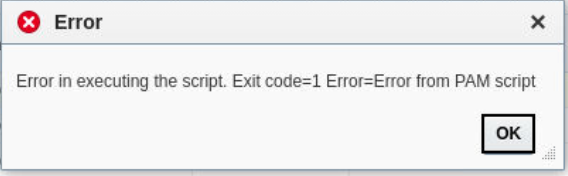 error example