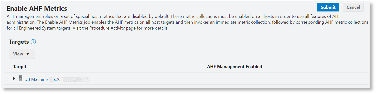 Enabling Required Metrics Enabling Required Metrics