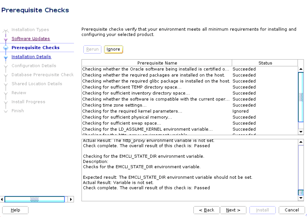 Check Prerequisites