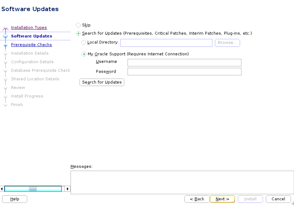 Install Software Updates