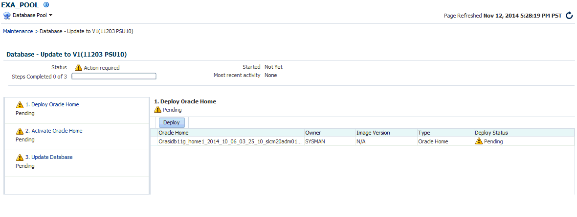 Updating the Database