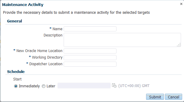 Maintenance Activity