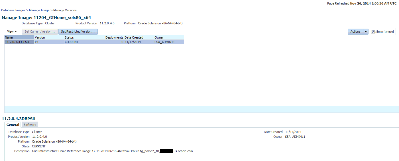 Updating the Database