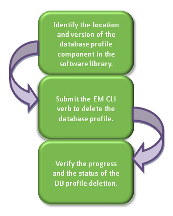 Deleting a Database Profile Using EM CLI Verbs Deleting a Database Profile Using EM CLI Verbs