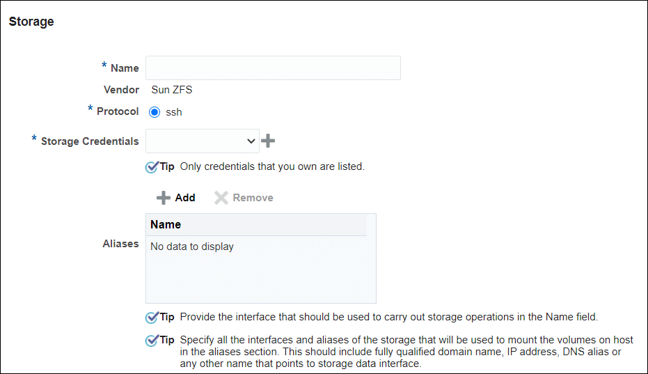 NetApp Storage Registration