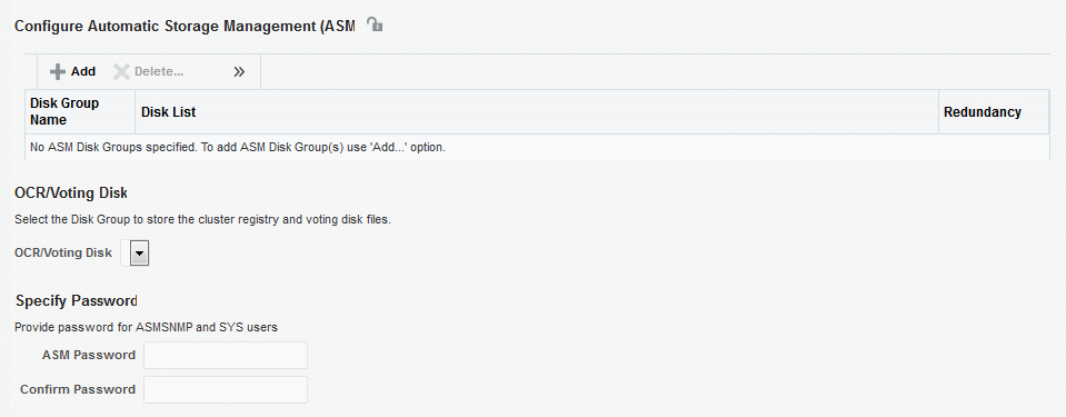 ASM Storage