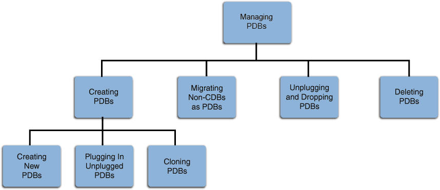 Managing Pluggable Databases Managing Pluggable Databases