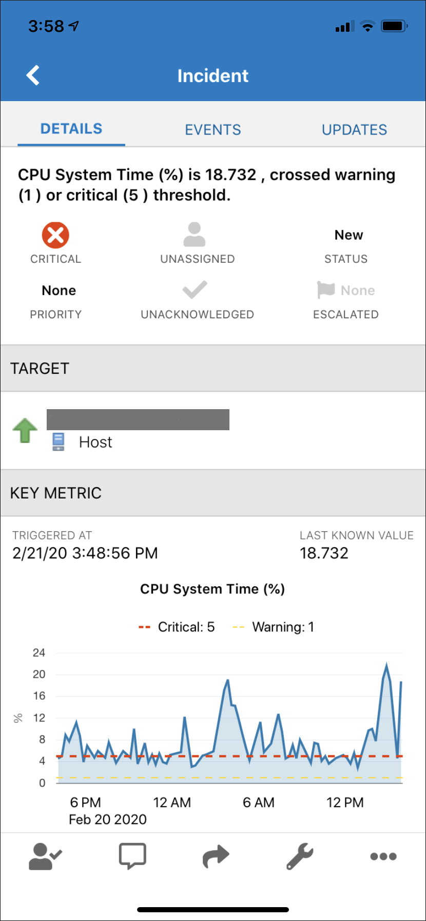 incident details