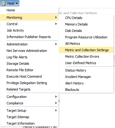 alert customization menu access alert customization menu access