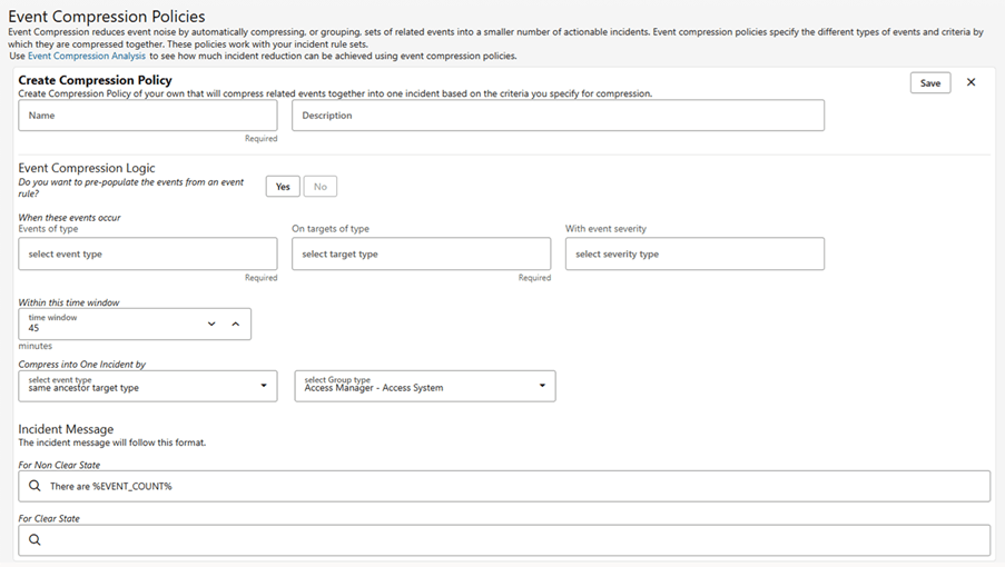 Create Compression Policy