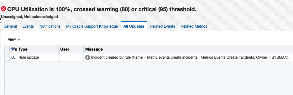 Image shows an incident annotation.