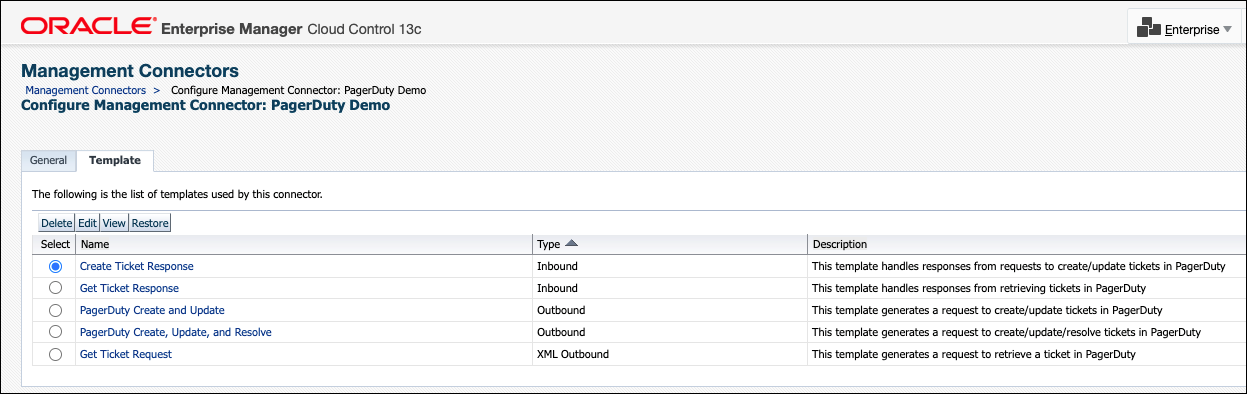 Image displays the template page. Image displays the template page.