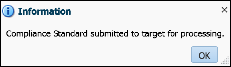 Compliance Standard Confirmation