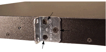 Image showing left rack ear Image showing left rack ear