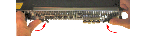 Image showing locking the NIU