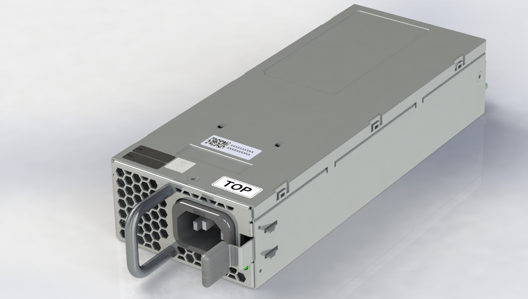Diagram showing AC power supply